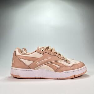 Reebok BB 4000 II Pale Pink Lifestyle Sneakers Retro Classic Shoes Womens Size 8